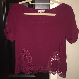 Pacsun blouse with cutouts